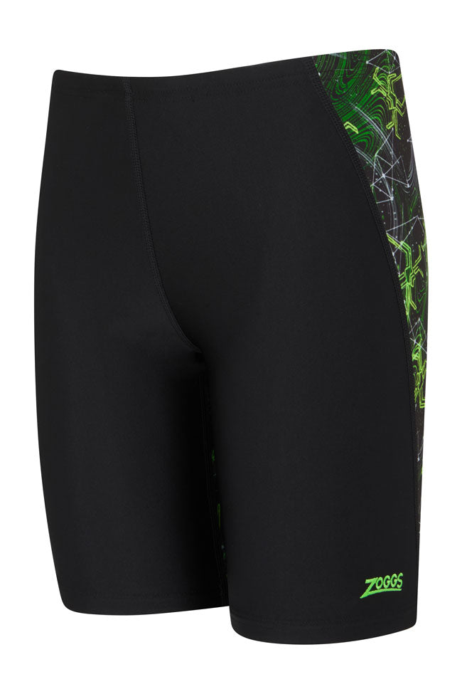 Zoggs Junior Boys Cruise Mid Jammer - Spike Green