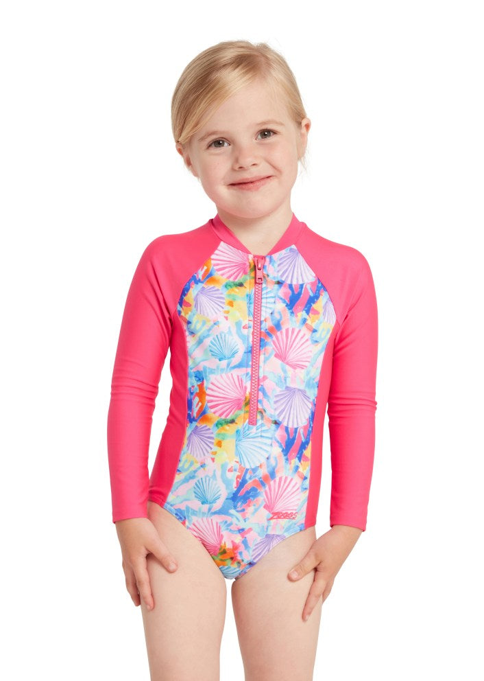 Zoggs Paddle Suit Girls - Crazy Clams
