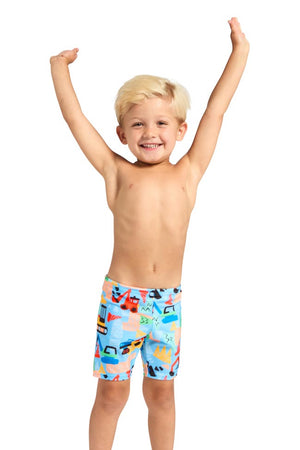Zoggs Junior Boys Midi Jammer - Digger