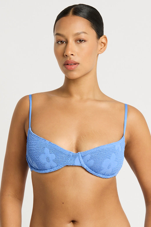 Bond-eye The Gracie Balconette - Cornflower Floral