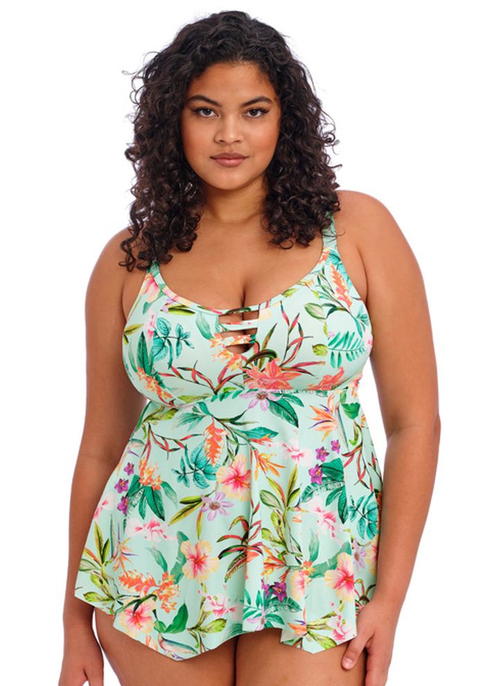 Elomi Non Wired Moulded Tankini Top - Sunshine Cove