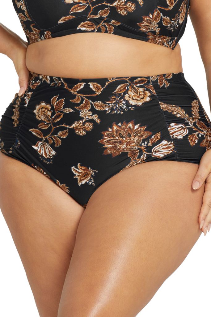 Artesands Raphael High Waist Rouched Swim pant - Chantique