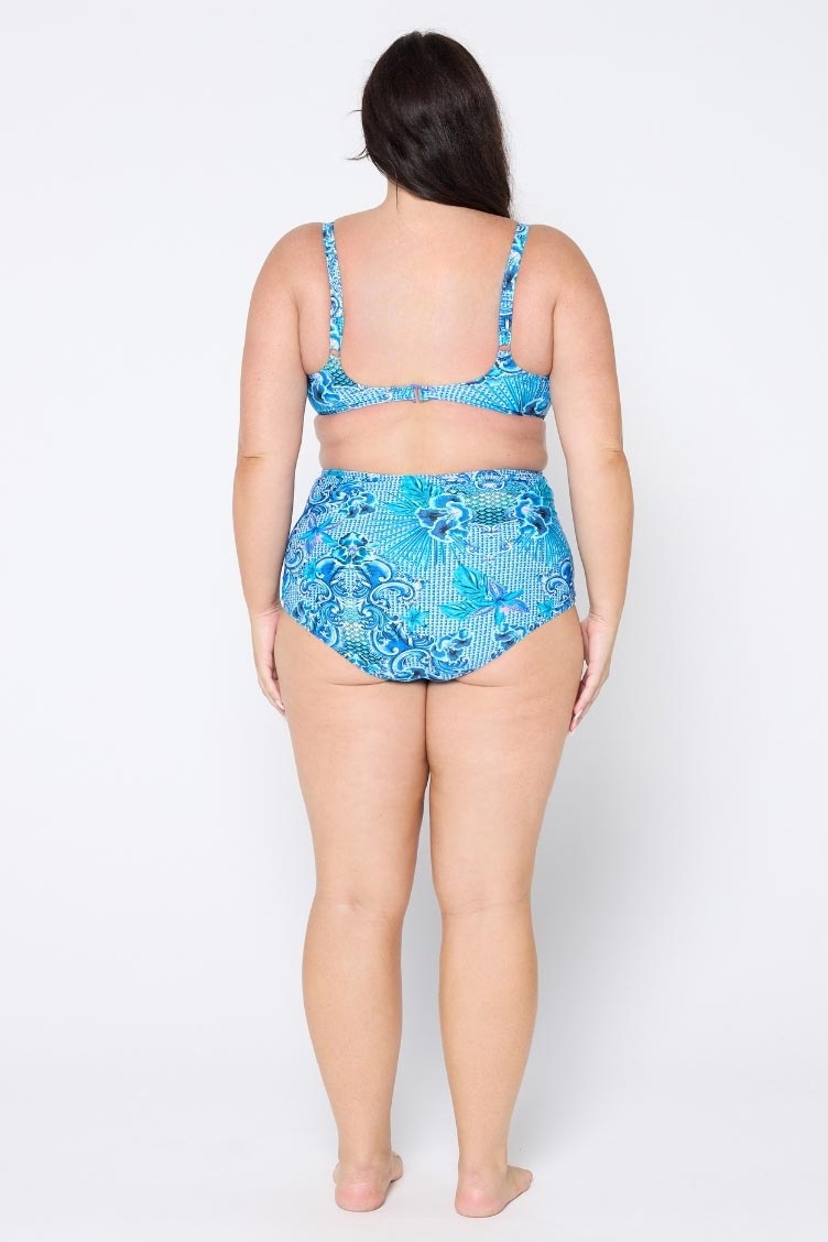 Capriosca D/DD Underwire Bikini Top - Mermaid