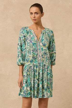 Monte & Lou Mini Dress - Hydra