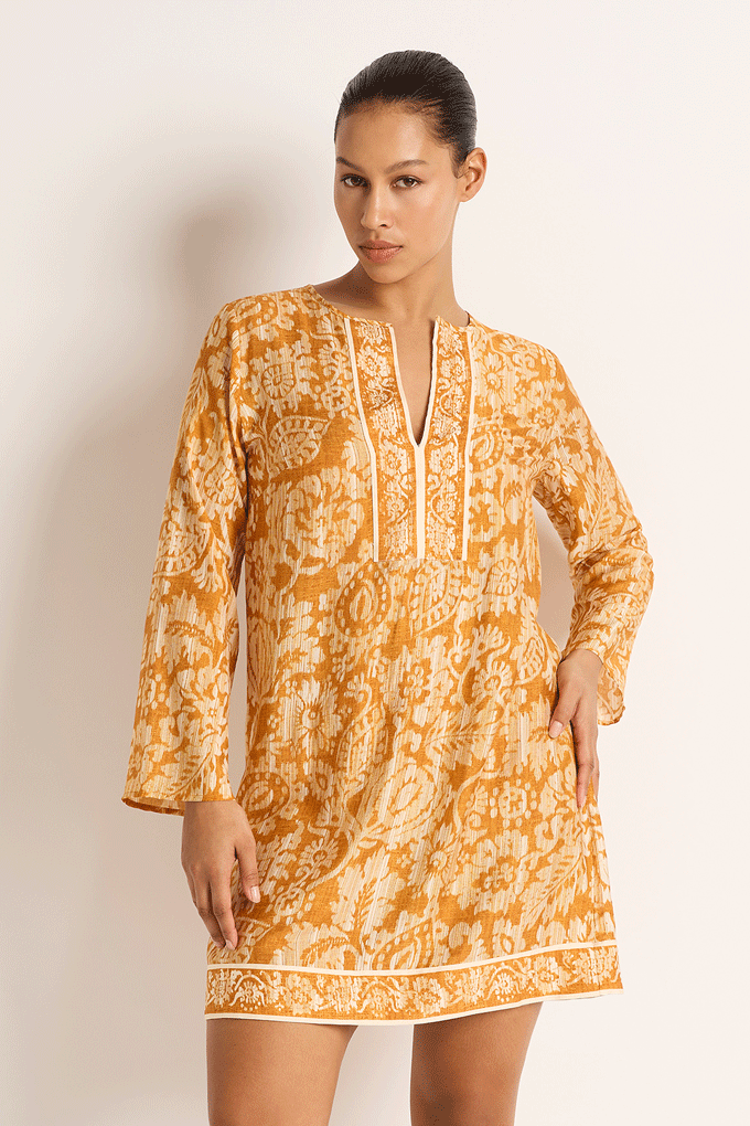 Monte & Lou Mini Kaftan - Sonoma