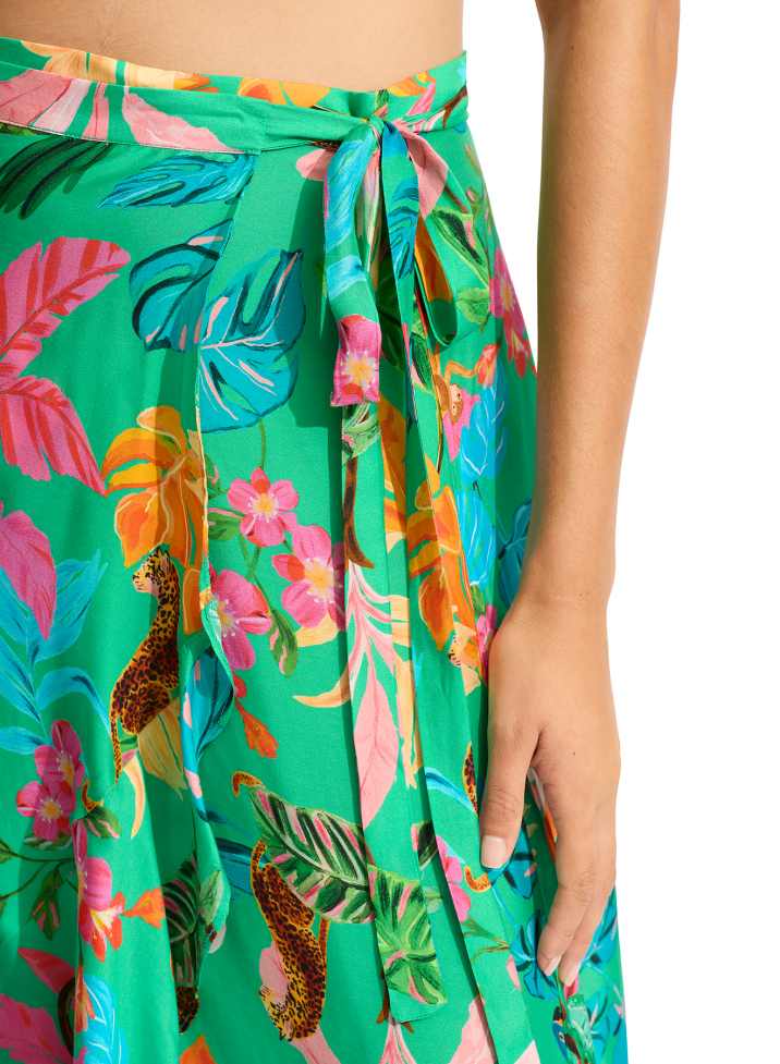 Seafolly Wrap Skirt - Tropica