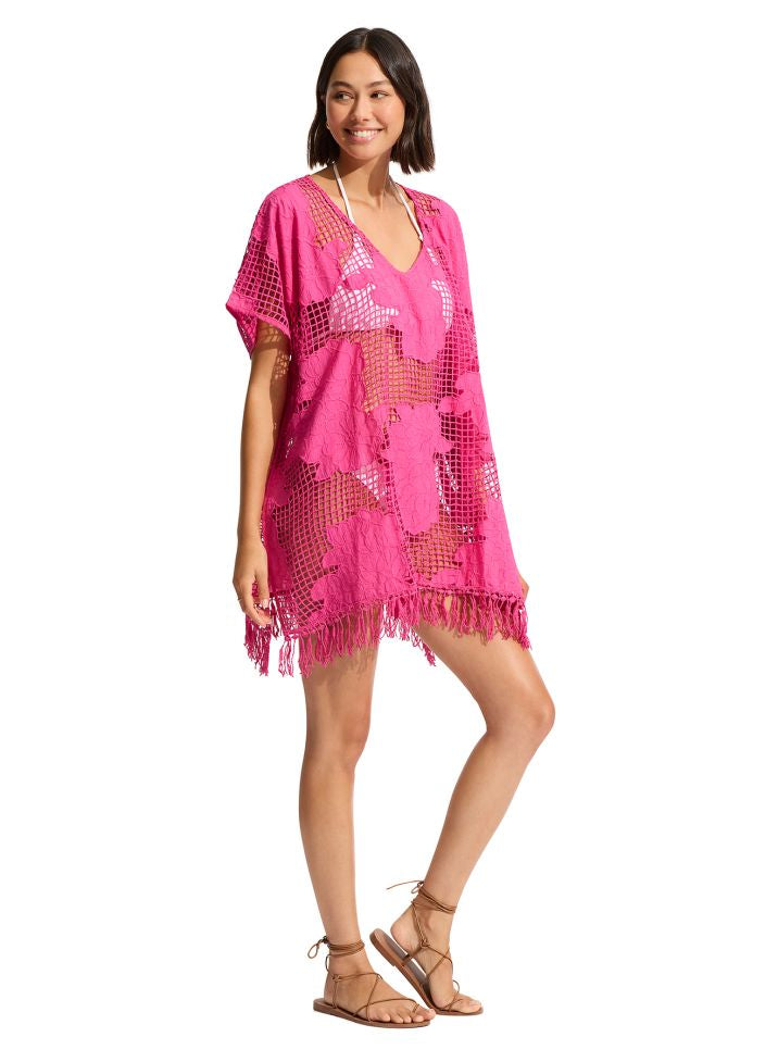 Seafolly Mesh Kaftan - Beach Edit