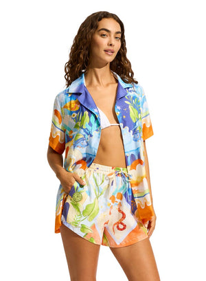 Seafolly Short - Aquarius