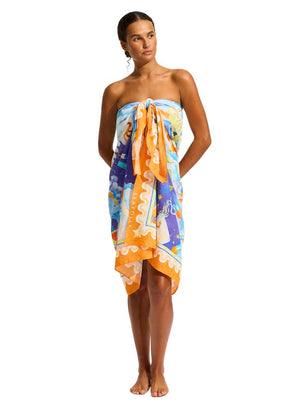 Seafolly Sarong - Aquarius