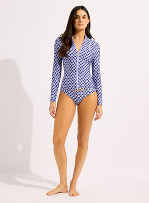Seafolly Long Sleeve Rashvest - Marseille