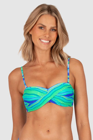 Baku Bandeau Bra - High Seas