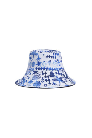 Seafolly Reversible Bucket Hat - Corfu