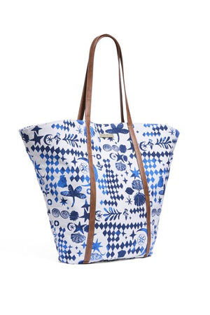 Seafolly Fan Tote Bag - Corfu