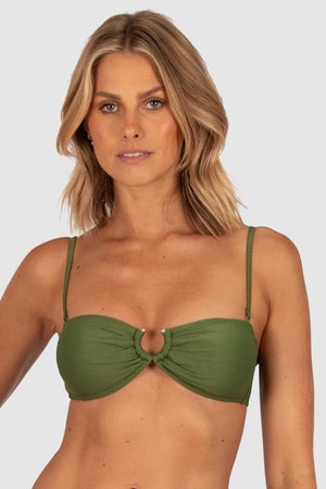 Baku Luxe Bandeau Bra - Rococco