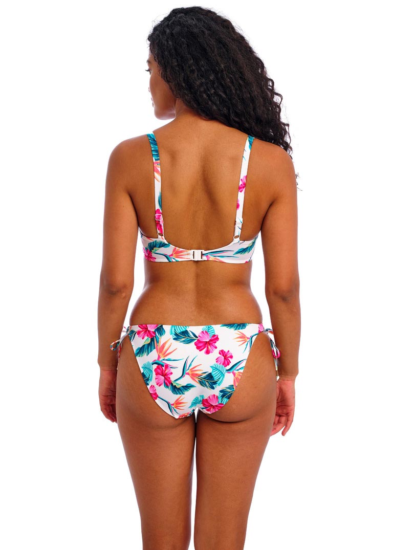 Freya Tie Side Bikini Pant - Palm Paradise