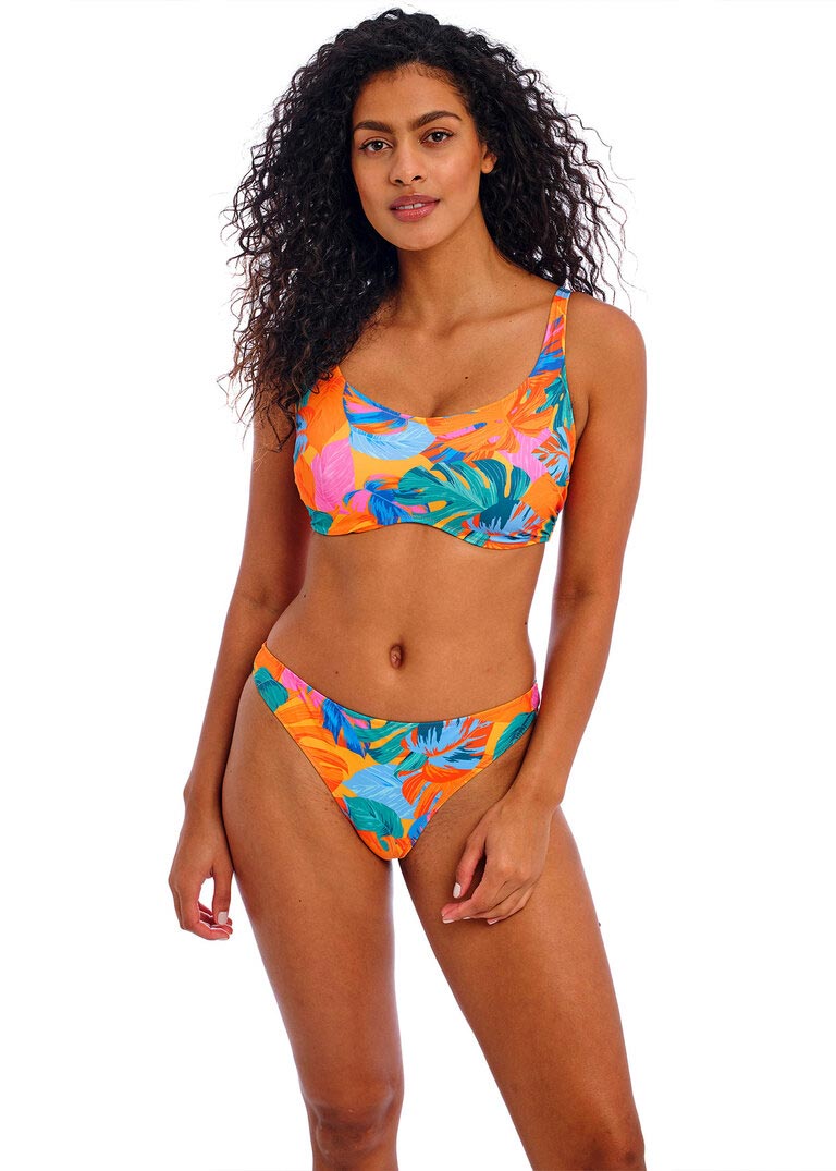 Freya Underwire Bralette Bikini Top - Aloha Coast