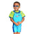 Zoggs Water Wings Floatsuit - Sea Saw