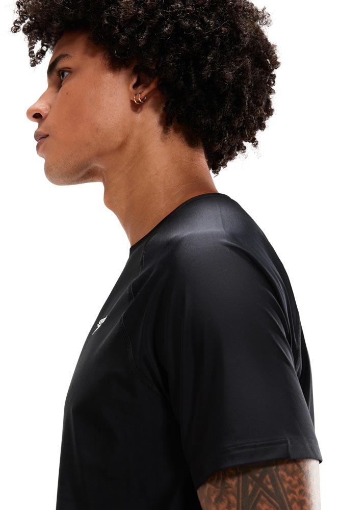 Speedo Mens Short Sleeve Swim Tee - Essentials