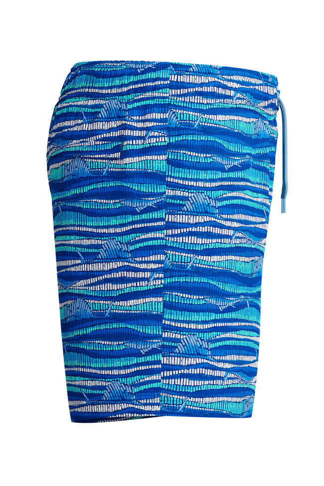 Speedo Junior Boys Lagoon Blue Print 13" Watershort