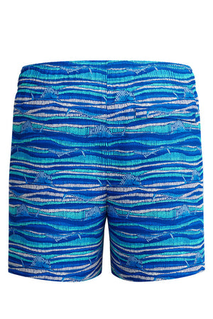 Speedo Junior Boys Lagoon Blue Print 13" Watershort