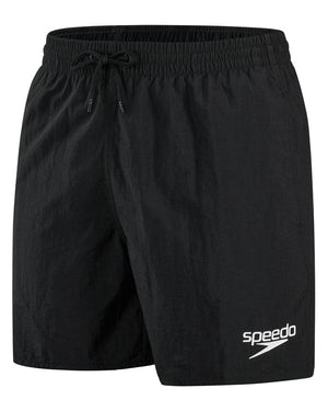 Speedo Mens Essential Plus Size 16inch Watershort - Black