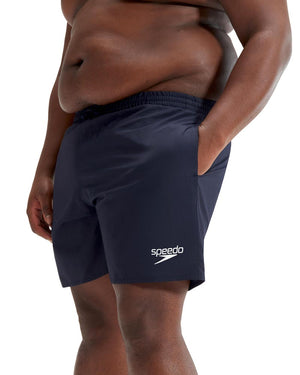 Speedo Mens Essential Plus Size 16inch Watershort - True Navy