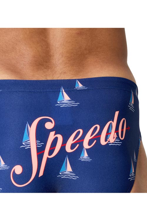 Speedo Mens Escape Brief - Sailboat