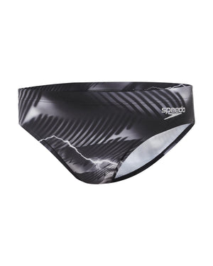 Speedo Mens Attrex 2.0 V-Cut Brief - Black/ Usa Charcoal