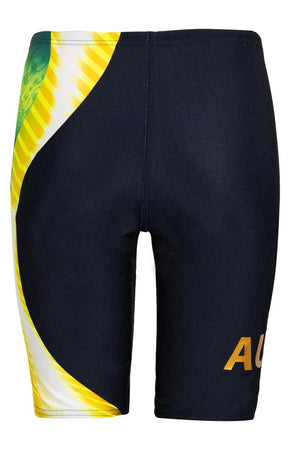 Speedo Junior Boys Printed Jammer - Aus Replica