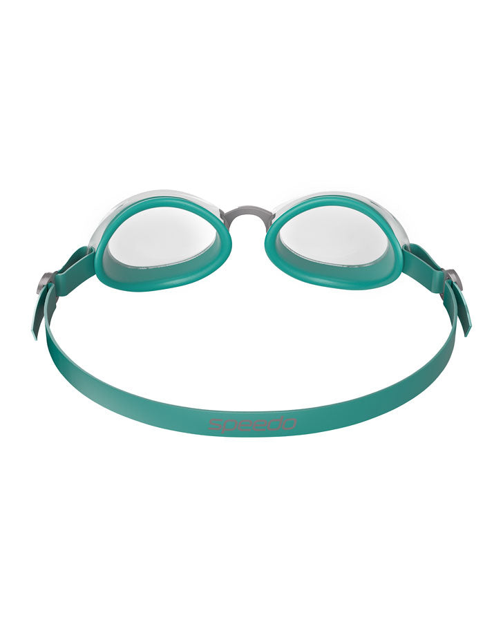 Speedo Jet 2.0 Adult Goggles - Jade/Chrome/Clear