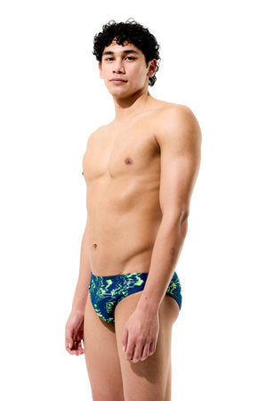 Speedo Mens Printed Brief - Mirage Time