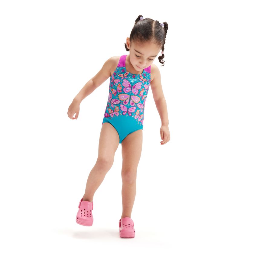 Speedo Toddler Girls Swimsuit - Butterfly