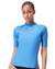 Speedo Womens Short Sleeve Rash Top - Sevres Blue