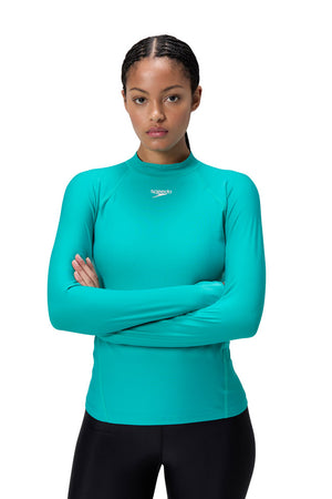 Speedo Womens Long Sleeve Rash Vest