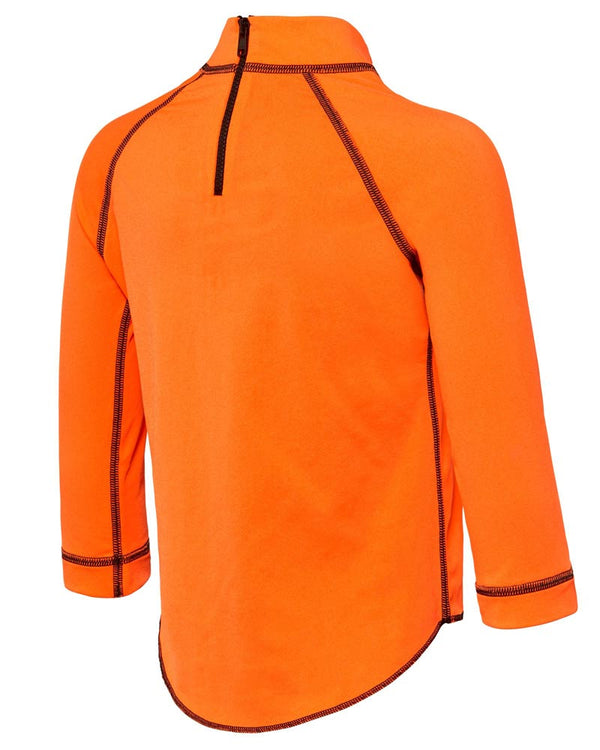 Speedo Toddler Boys Long Sleeve Unisex Rash Top - Fluro Orange - Splish ...