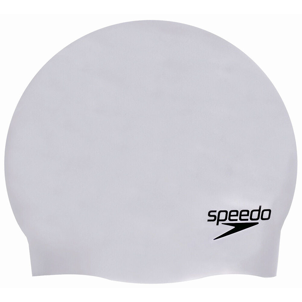 Speedo Plain Moulded Silicone Cap