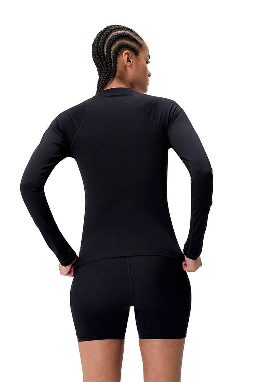 Speedo Womens Logo Womens Long Sleeve Rash Top - Classics