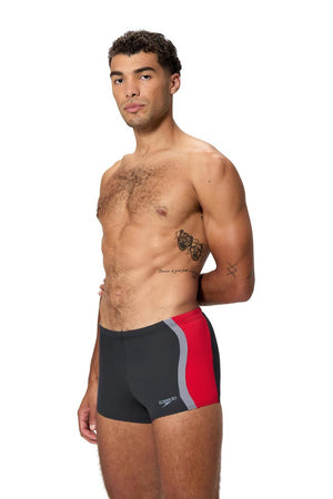Speedo Mens Splice Aquashort - Solid
