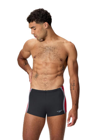 Speedo Mens Splice Aquashort - Solid