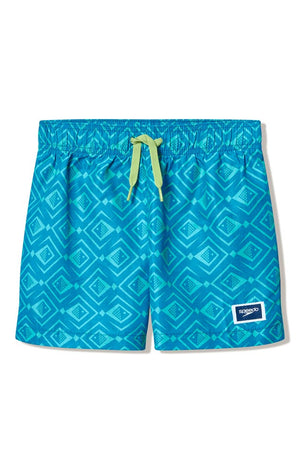 Speedo Boys 13" Printed Volley Watershort - Fish Wish