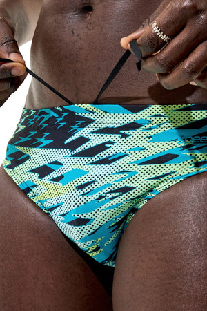 Speedo Mens 2.5" Printed Brief - Hyperboom