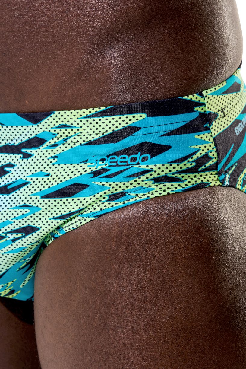 Speedo Mens 2.5" Printed Brief - Hyperboom
