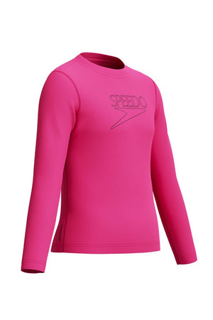 Speedo Girls Long Sleeve Rashvest - Classic