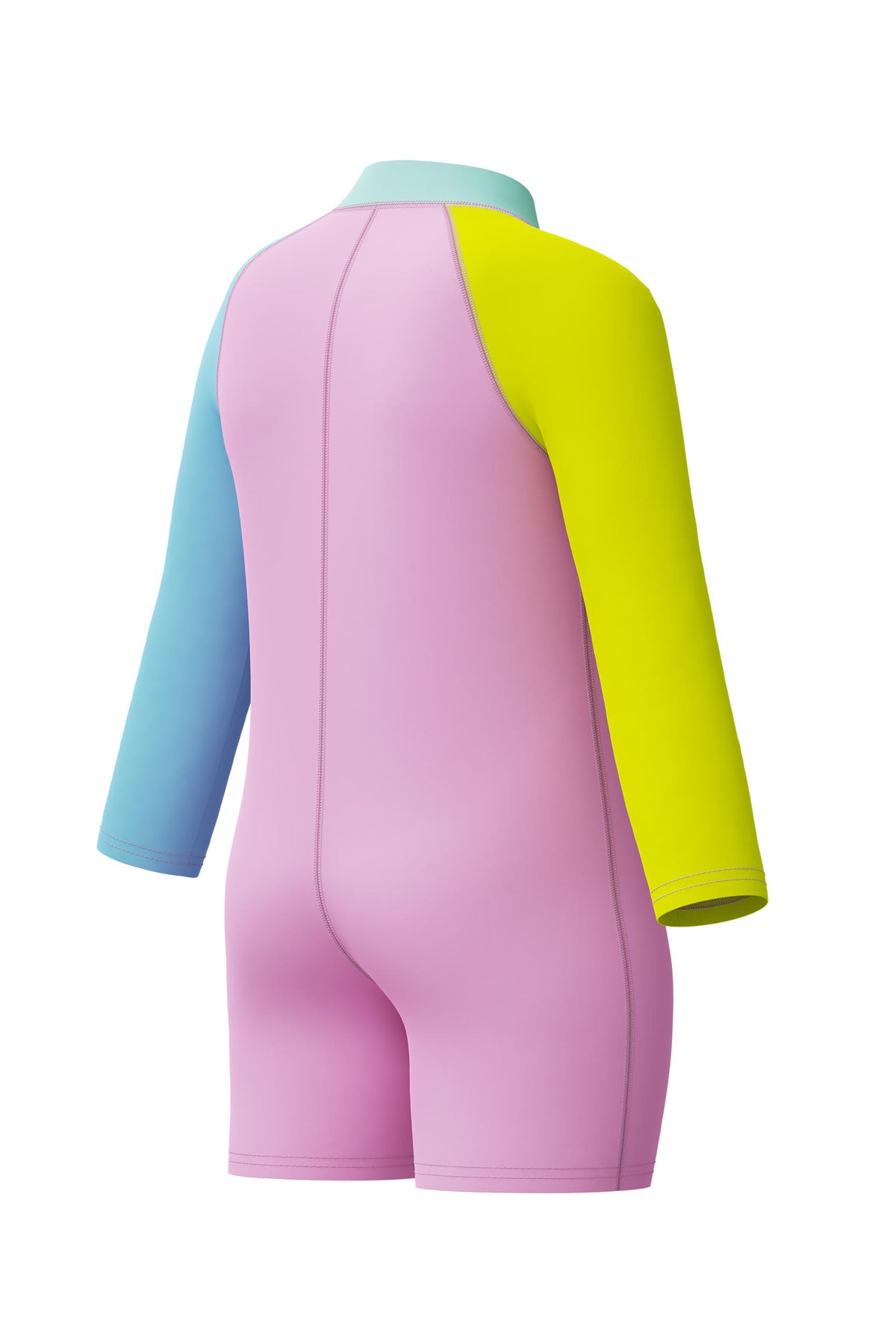 Speedo Toddler Girls Long Sleeve Zip Front Sunsuit - Classic