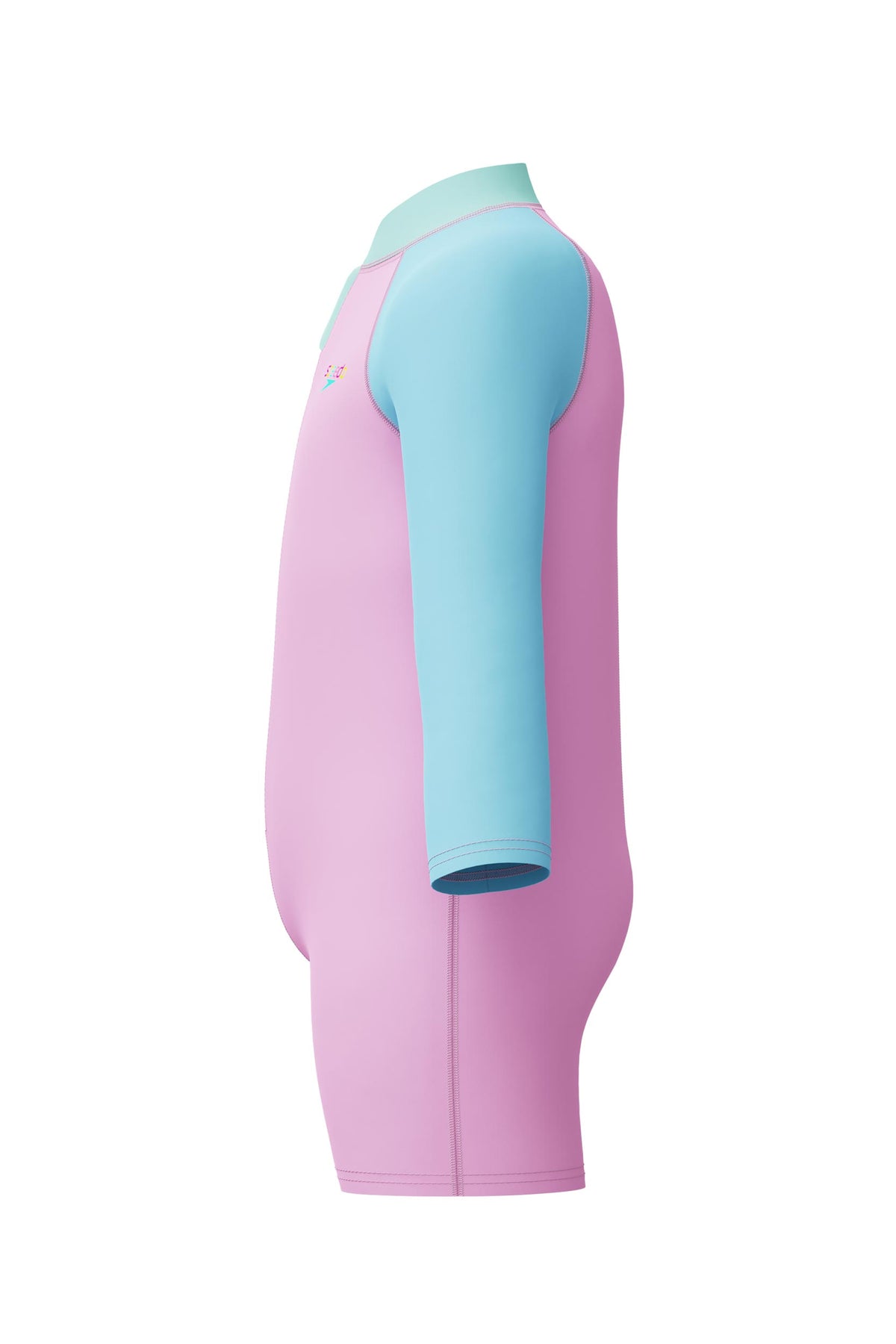 Speedo Toddler Girls Long Sleeve Zip Front Sunsuit - Classic