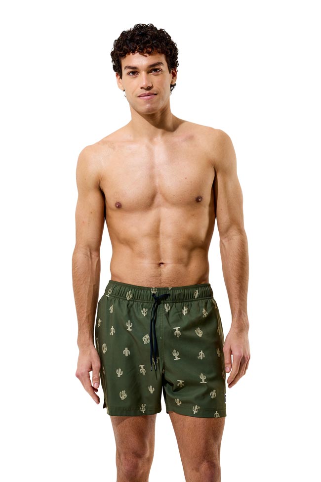 Speedo Mens Printed Rendondo Edge Volley 16" Watershort - Gulf Stream