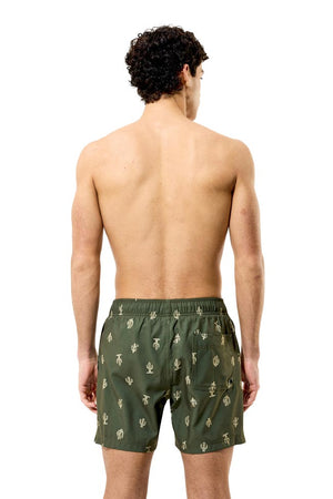 Speedo Mens Printed Rendondo Edge Volley 16" Watershort - Gulf Stream