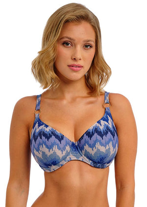 Freya UW Plunge Bikini Top - Arizona Wave