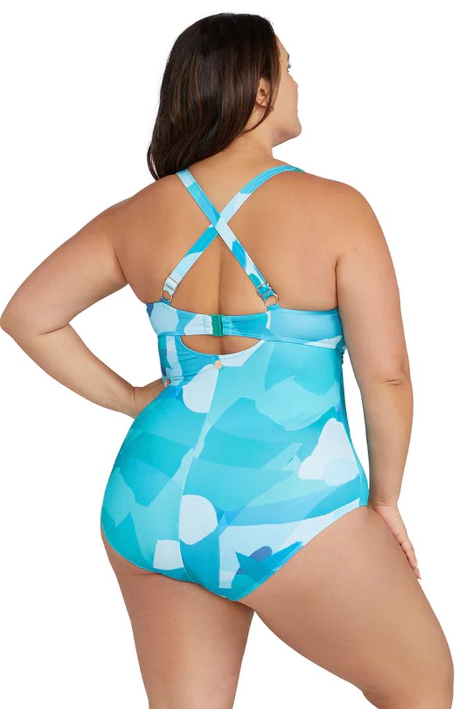 Artesands Chlorine Resistant Delacroix One Piece - Natare Aqua