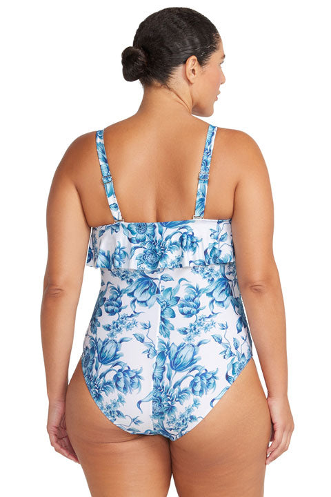 Artesands Bois De Croix Vermeer Frill Bandeau One Piece - Bois De Croix